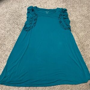 a:glow maternity Teal Casual tunic sleeveless